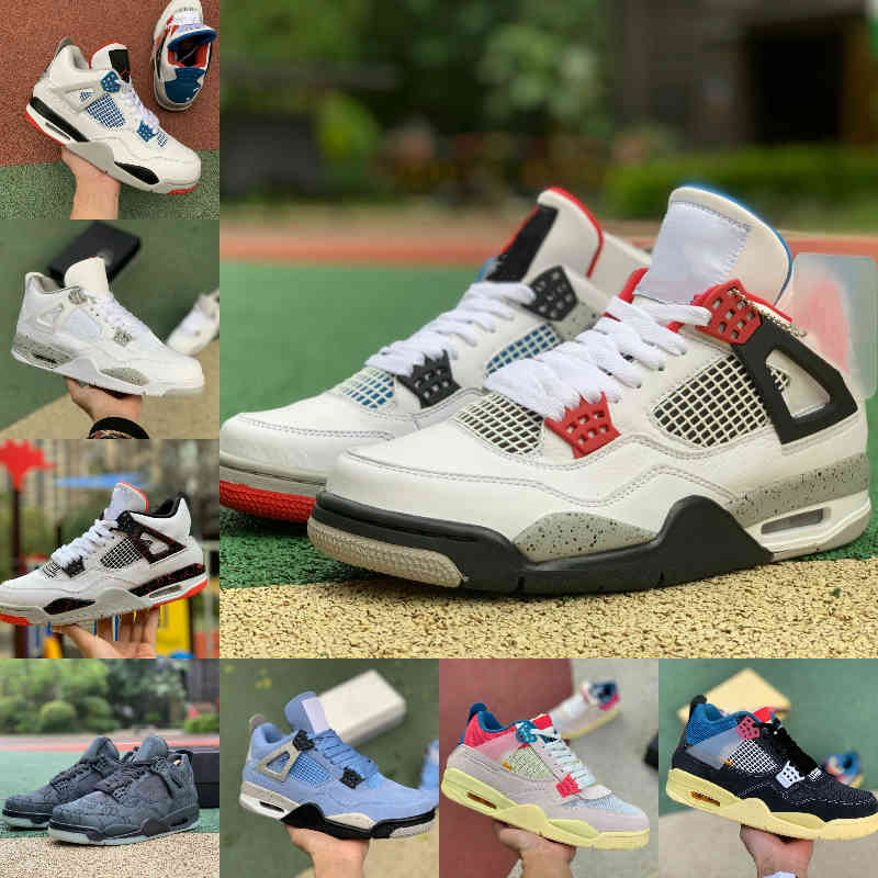 High Quality 4 4s Basketball Shoes Men Women New Cream Sail The COOL GREY Oreo Bred Court Purple UNIVERSITY BLUE Black Cat TAUPE HAZE Sports
High Quality 4 4s Basketball Shoes Men Women New Cream Sail The COOL GREY Oreo Bred Court Purple UNIVERSITY BLUE Black Cat TAUPE HAZE Sports
