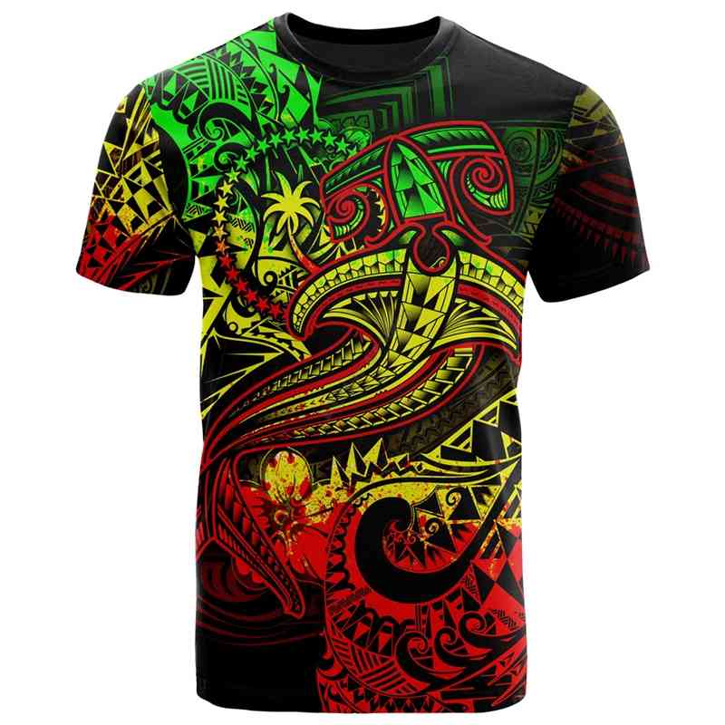 Chuuk T-Shirt Reggae Shark Polynesian Tattoo 3D Printed t-shirt Harajuku Streetwear T shirts Funny Men For Women Short Sleeve
Chuuk T-Shirt Reggae Shark Polynesian Tattoo 3D Printed t-shirt Harajuku Streetwear T shirts Funny Men For Women Short Sleeve