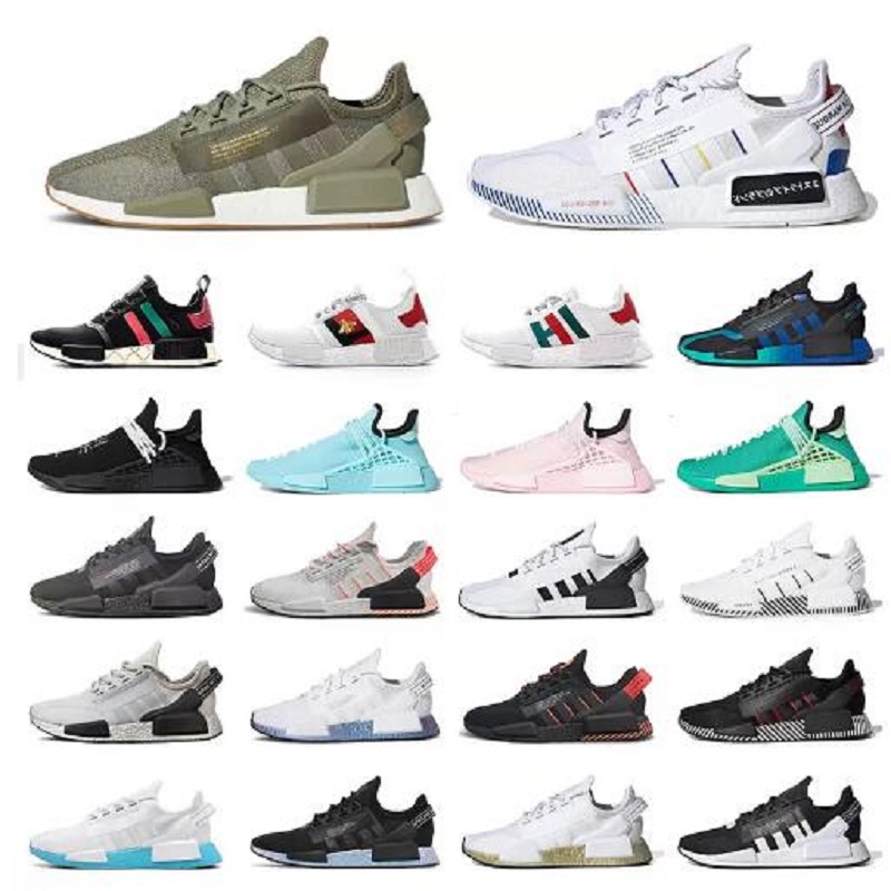 Top Wholesale OG Classic R1 v2 Outdoor Running Shoes PW Pharrell Williams Human Race Hu Trail Aqua Tones Women Men Neon Bee Oreo japan Dazzle Camo Trainers Sneakers, # 10
Top Wholesale OG Classic R1 v2 Outdoor Running Shoes PW Pharrell Williams Human Race Hu Trail Aqua Tones Women Men Neon Bee Oreo japan Dazzle Camo Trainers Sneakers, # 10