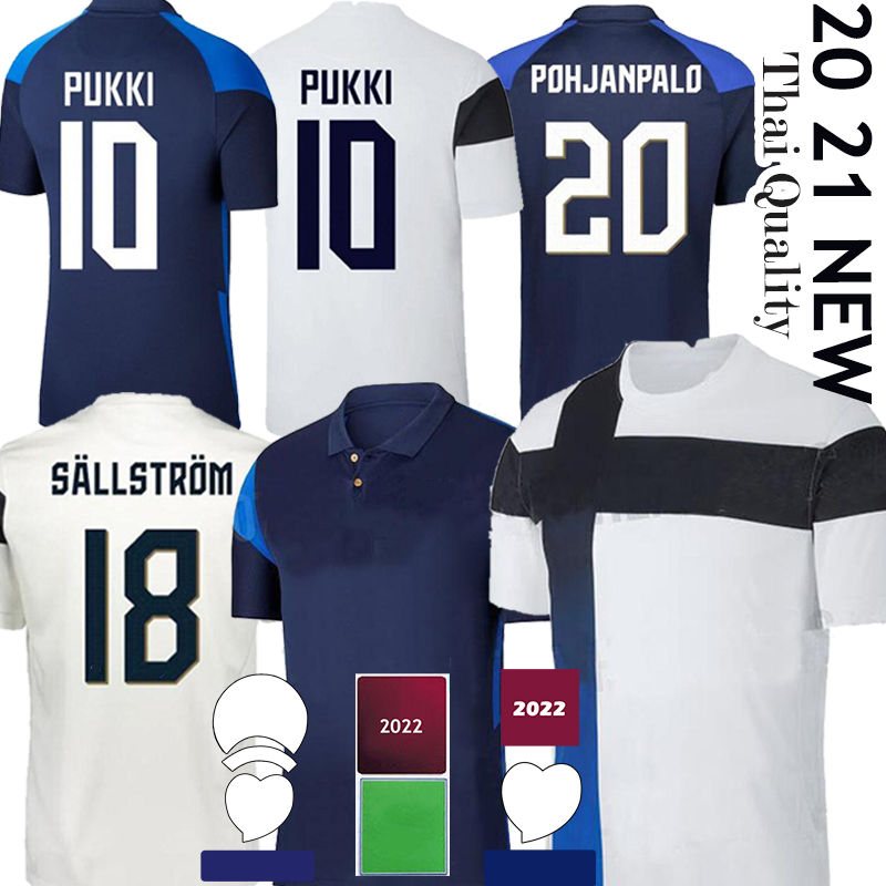 Thai Finland Soccer Jerseys 2021 Suomi National Team Home White Away Blue PUKKI SKRABB RAITALA JENSEN Men Football Shirts Uniforms, Black;yellow
Thai Finland Soccer Jerseys 2021 Suomi National Team Home White Away Blue PUKKI SKRABB RAITALA JENSEN Men Football Shirts Uniforms, Black;yellow