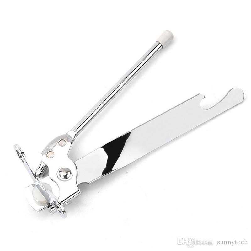 ltifunctional Stainless Steel Professional Butterfly Can Bottle Jar Tin Opener Manual Food Camping Travel Free shipping