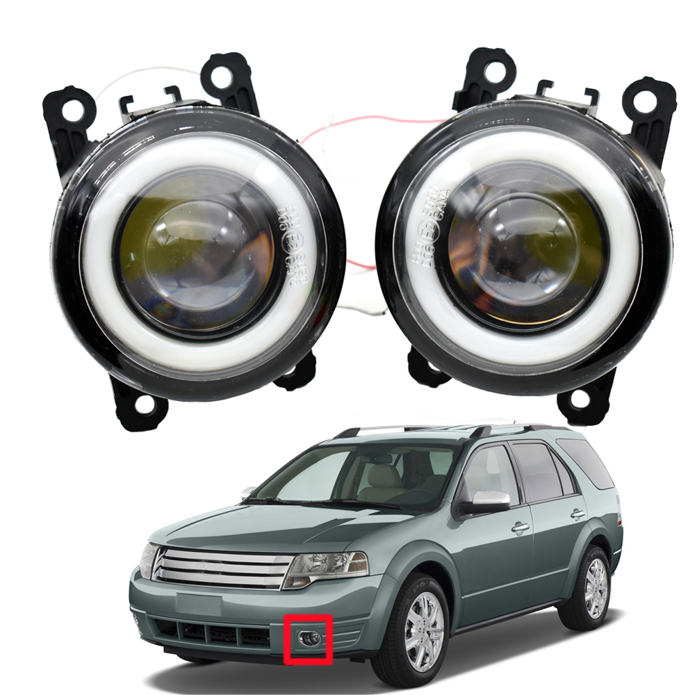 2X Angel Eye Fog Light Assembly Car LED Lens DRL Daytime Running Lamp 12V For Ford Taurus X 3.5L V6 2008-2009
2X Angel Eye Fog Light Assembly Car LED Lens DRL Daytime Running Lamp 12V For Ford Taurus X 3.5L V6 2008-2009