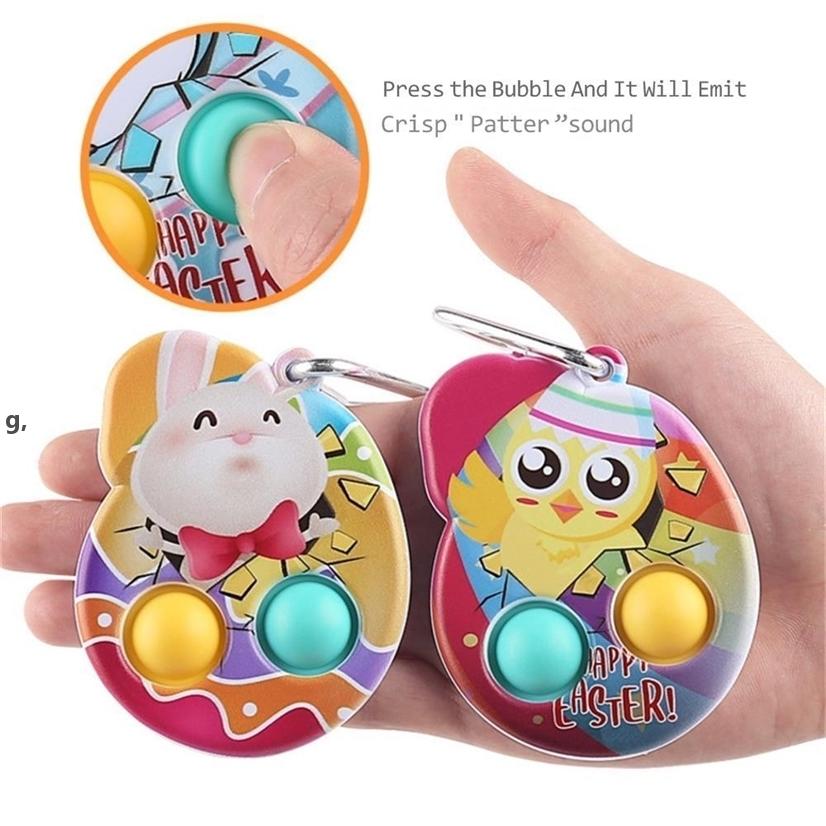 Party Favor Easter fidgets toy cartoon bunny rabbit unicorn fidget push bubble key ring chains bag pendants toddler finger LLB12422
Party Favor Easter fidgets toy cartoon bunny rabbit unicorn fidget push bubble key ring chains bag pendants toddler finger LLB12422