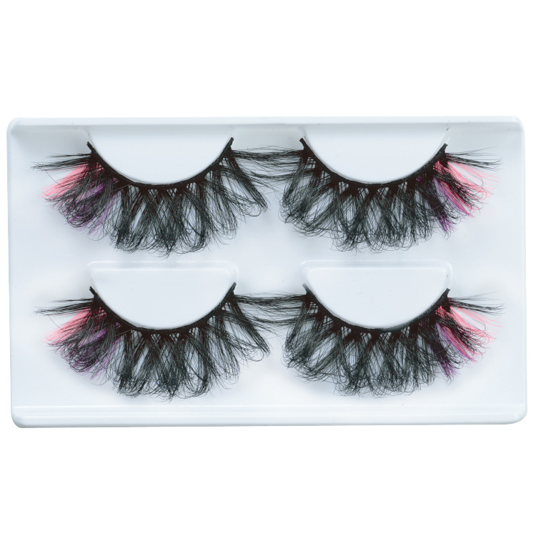 Wholesale 2 Pairs 3D False Colored Eyelashes Natural Faux Mink Fluffy Style Eye Lashes Extension Makeup Cosplay Colorful Eyelash
Wholesale 2 Pairs 3D False Colored Eyelashes Natural Faux Mink Fluffy Style Eye Lashes Extension Makeup Cosplay Colorful Eyelash