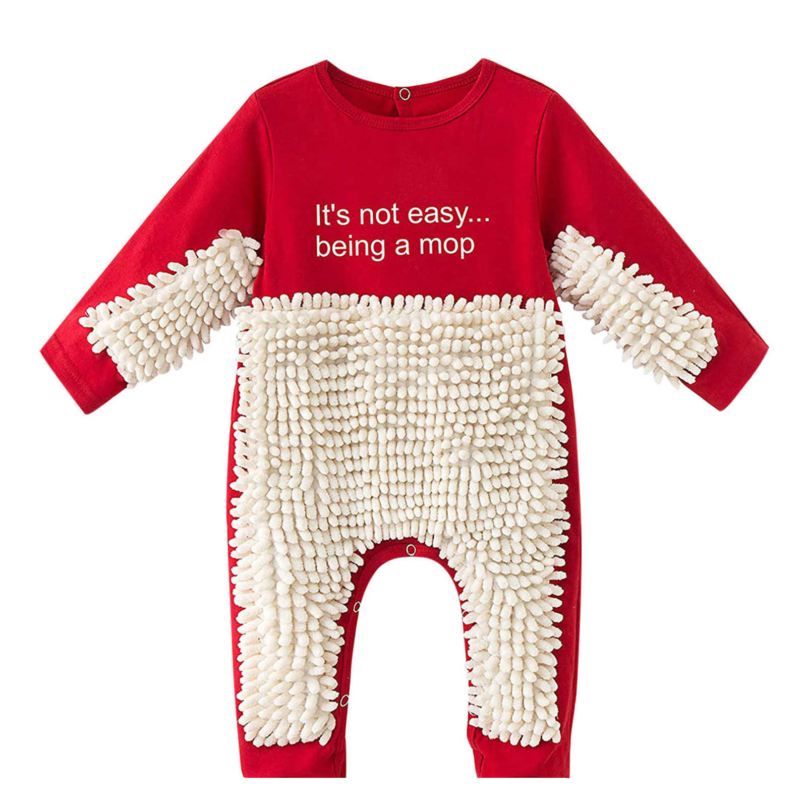 Crawling Baby Mop Jumpsuit Girls Romper OutfitsLong Sleeve Romper Footsies Baby Boys Rompers Onesie Romper Jumpsuit 210722
Crawling Baby Mop Jumpsuit Girls Romper OutfitsLong Sleeve Romper Footsies Baby Boys Rompers Onesie Romper Jumpsuit 210722