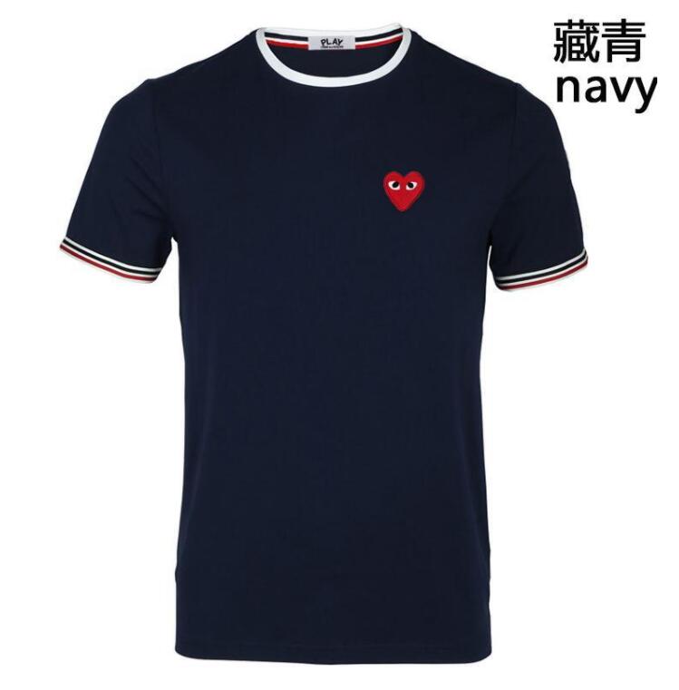 CDG PLAY commes mens designer With Heart sport tee Shirts des garcons White Pablo stripe For Summer vetements 2022
CDG PLAY commes mens designer With Heart sport tee Shirts des garcons White Pablo stripe For Summer vetements 2022
