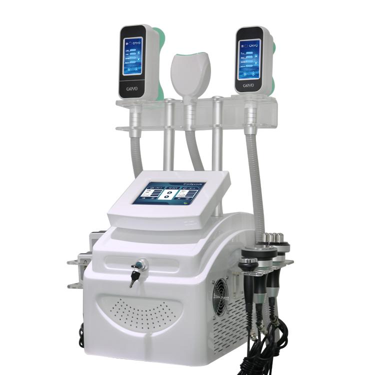 Fat Freezing slimming machine ultrasonic cavitation rf fat reduction lipo laser for slimming 3 freezing heads can work together