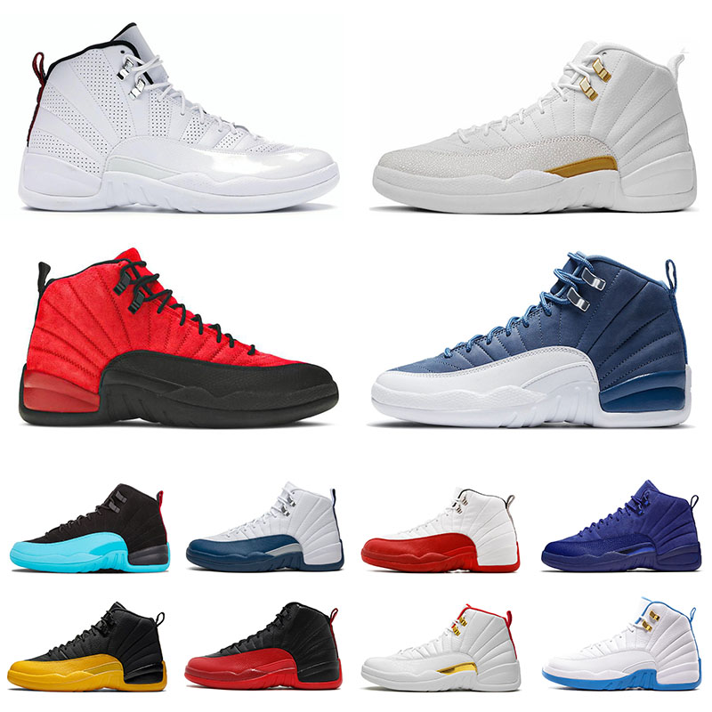 With Box Jumpman 12 12s Athletic Basketball Shoes for Men Stone Blue University Gold OVO White Dark Concord Gym red Mens Sports Sneakers Trainers Size 7-13, A1 dark concor 40-47
With Box Jumpman 12 12s Athletic Basketball Shoes for Men Stone Blue University Gold OVO White Dark Concord Gym red Mens Sports Sneakers Trainers Size 7-13, A1 dark concor 40-47