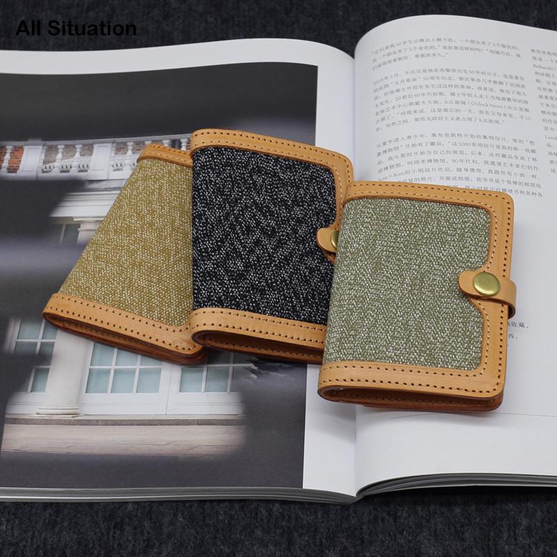 Card Holders Luxury Identity Bag First Layer Cow Leather & Canvas Fashion Design ID Driving License Wallet Small Purse, Black
Card Holders Luxury Identity Bag First Layer Cow Leather & Canvas Fashion Design ID Driving License Wallet Small Purse, Black