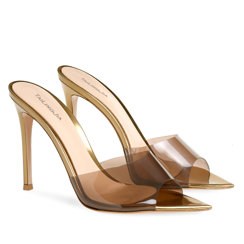 Mulher De Salto Alto Sandals Sandálias Abertas Do Dedo Pé Apontado Transparente Claro Mulas Estilete s Das Senhoras T1SI, 1# shoe box
Mulher De Salto Alto Sandals Sandálias Abertas Do Dedo Pé Apontado Transparente Claro Mulas Estilete s Das Senhoras T1SI, 1# shoe box