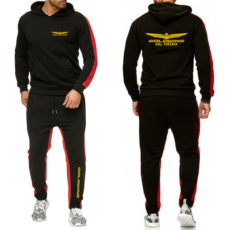 2020 Spring Brand Honda Goldwing 2 Pieces Sets Tracksuit Hooded Sweatshirt+pants Pullover Hoodie Sportwear Suit Clothes, Gray
2020 Spring Brand Honda Goldwing 2 Pieces Sets Tracksuit Hooded Sweatshirt+pants Pullover Hoodie Sportwear Suit Clothes, Gray
