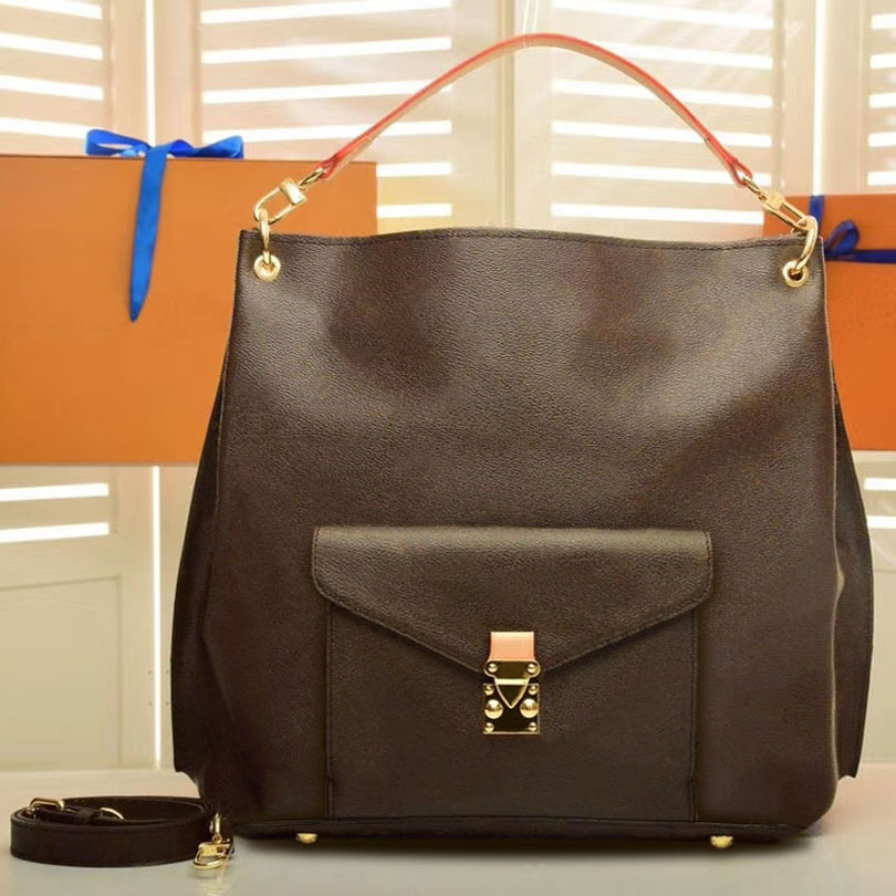 Top quality shoulder bag leather METIS handbags classic women totes large capacity shopping tote fashion elegant brown flower handbag 40781
Top quality shoulder bag leather METIS handbags classic women totes large capacity shopping tote fashion elegant brown flower handbag 40781