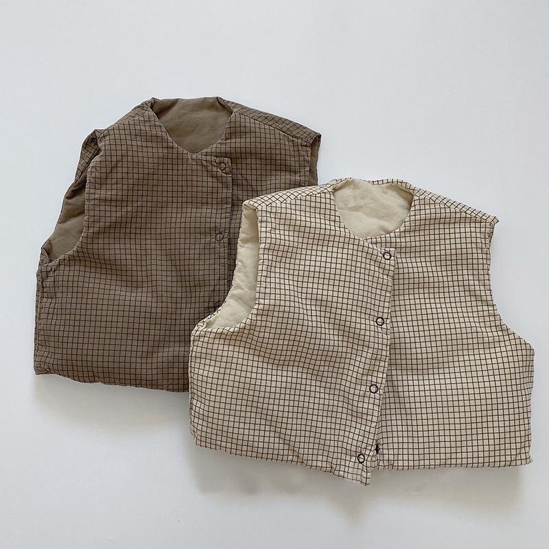 Vest Autumn Baby Grils Winter Clothes Boys Sleevless Jacket Toddler Waistcoats Kids Single Breasted Coat Children Outwear, Blue
Vest Autumn Baby Grils Winter Clothes Boys Sleevless Jacket Toddler Waistcoats Kids Single Breasted Coat Children Outwear, Blue