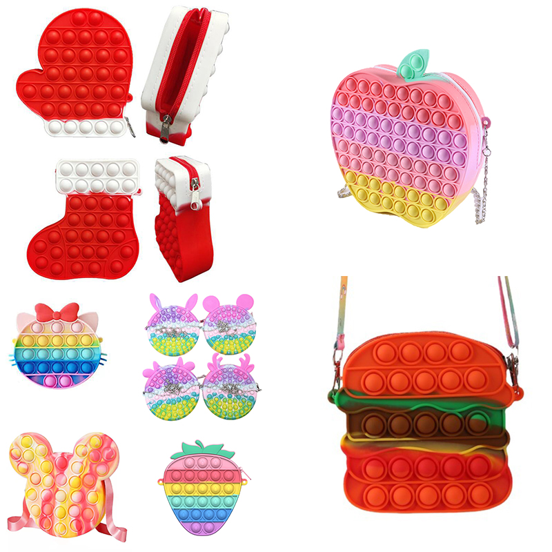 Finger Toy Fidget Bubble Coin Purse Chain Shoulder Bag Pencil Case Phone Wallet Bags Fashion Decompression Storage Toys DHL
Finger Toy Fidget Bubble Coin Purse Chain Shoulder Bag Pencil Case Phone Wallet Bags Fashion Decompression Storage Toys DHL