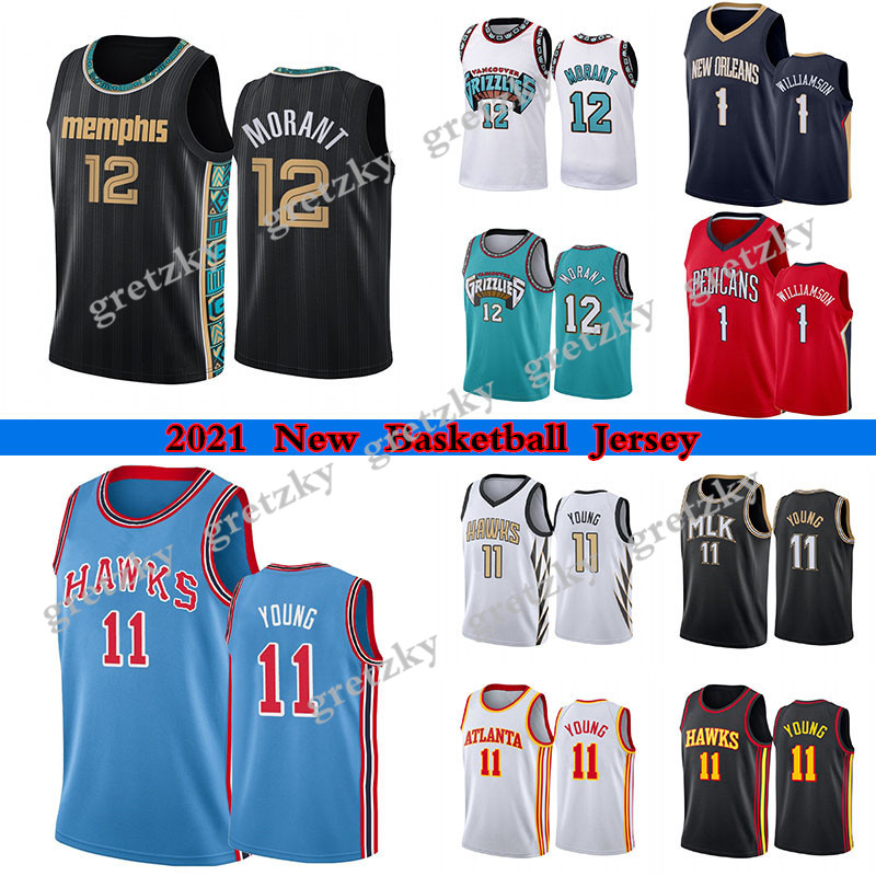 2021 Outdoor Apparel Wear Ja 12 Morant Men Basketball Jerseys High Quality Zion 1 Williamson 11 Young College Jersey
2021 Outdoor Apparel Wear Ja 12 Morant Men Basketball Jerseys High Quality Zion 1 Williamson 11 Young College Jersey