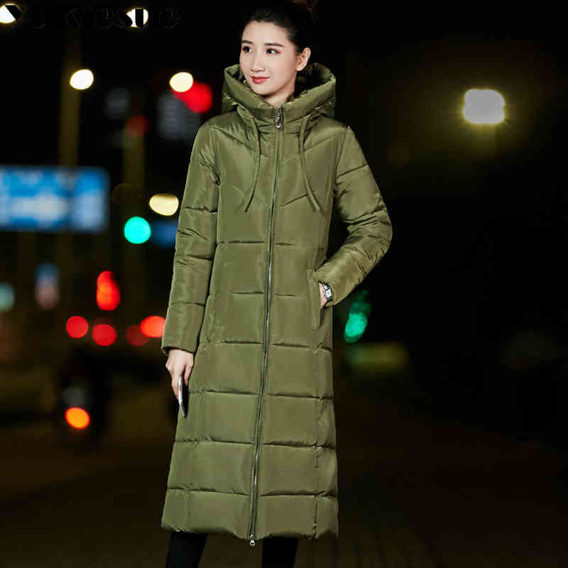 Long warm thicken winter jacket women snow wear cotton padded outerwear for women womens coat plus size faux fur collar parka 210519, Gray
Long warm thicken winter jacket women snow wear cotton padded outerwear for women womens coat plus size faux fur collar parka 210519, Gray