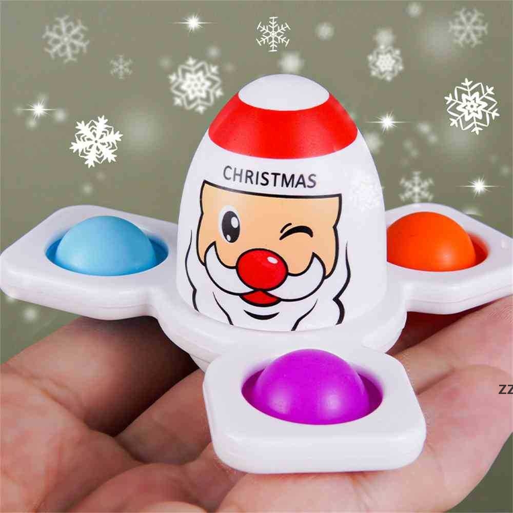 Christmas Fidget Spinner Toys High Speed Cartoon Santa Spinners push Bubble Board Game Xmas Ornament Kids Gifts HWA9370
Christmas Fidget Spinner Toys High Speed Cartoon Santa Spinners push Bubble Board Game Xmas Ornament Kids Gifts HWA9370