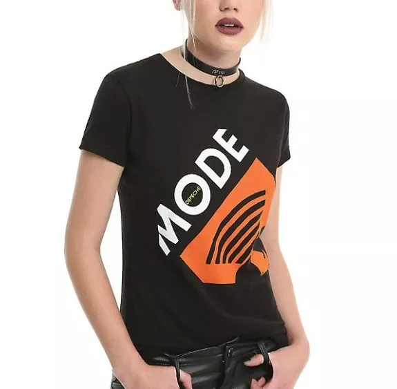 Depeche Mode BEHIND THE WHEEL Girls Women's T-Shirt NWT Licensed & Official