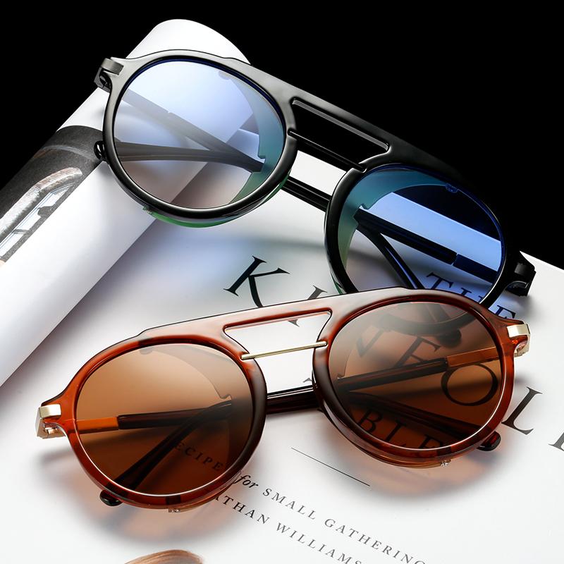 Sunglasses Retro Steampunk Style Men Women Brand Designer Round Metal Frame Punk Lens Sun Glasses Gafas De Sol
Sunglasses Retro Steampunk Style Men Women Brand Designer Round Metal Frame Punk Lens Sun Glasses Gafas De Sol