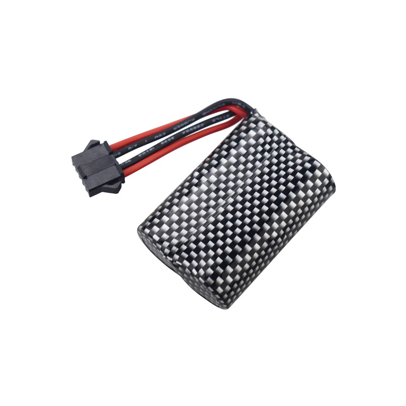 2PCS 74V 1200mAh Lithium Battery For R208 R308 2008 R206 RC Boat Battery High Speed Speedboat Ship Model Accessories