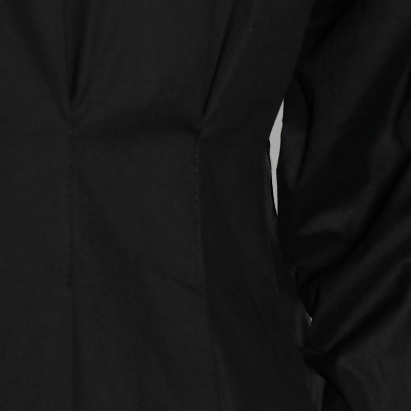 TWOTWINSTYLE White Patchwork Ruffle Shirt For Women Lapel Long Sleeve Casual Tunic Blouse Female Fashion Clothing Style 210517