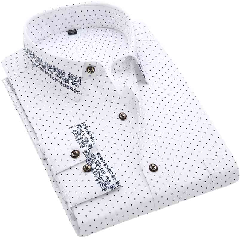 Men Shirt Long Sleeve Floral Printing Plaid Fashion Pocket Casual 100% Polyester Soft Comfortable Dress DS375 210721, Cy116
Men Shirt Long Sleeve Floral Printing Plaid Fashion Pocket Casual 100% Polyester Soft Comfortable Dress DS375 210721, Cy116