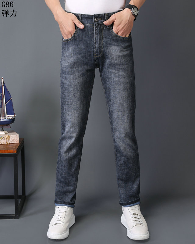 2021 high quality classic men's jeans holed motorcycle rock tight slim striped fashion pants size 29-42, Picture color
2021 high quality classic men's jeans holed motorcycle rock tight slim striped fashion pants size 29-42, Picture color