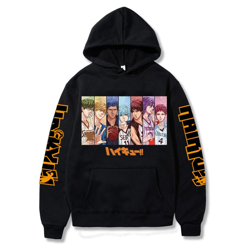 Men's Hoodies & Sweatshirts 2022 Japanese Anime Graphic Kuroko No Basket Streetwear Winter Unisex Kuroko's Basketball, Black
Men's Hoodies & Sweatshirts 2022 Japanese Anime Graphic Kuroko No Basket Streetwear Winter Unisex Kuroko's Basketball, Black