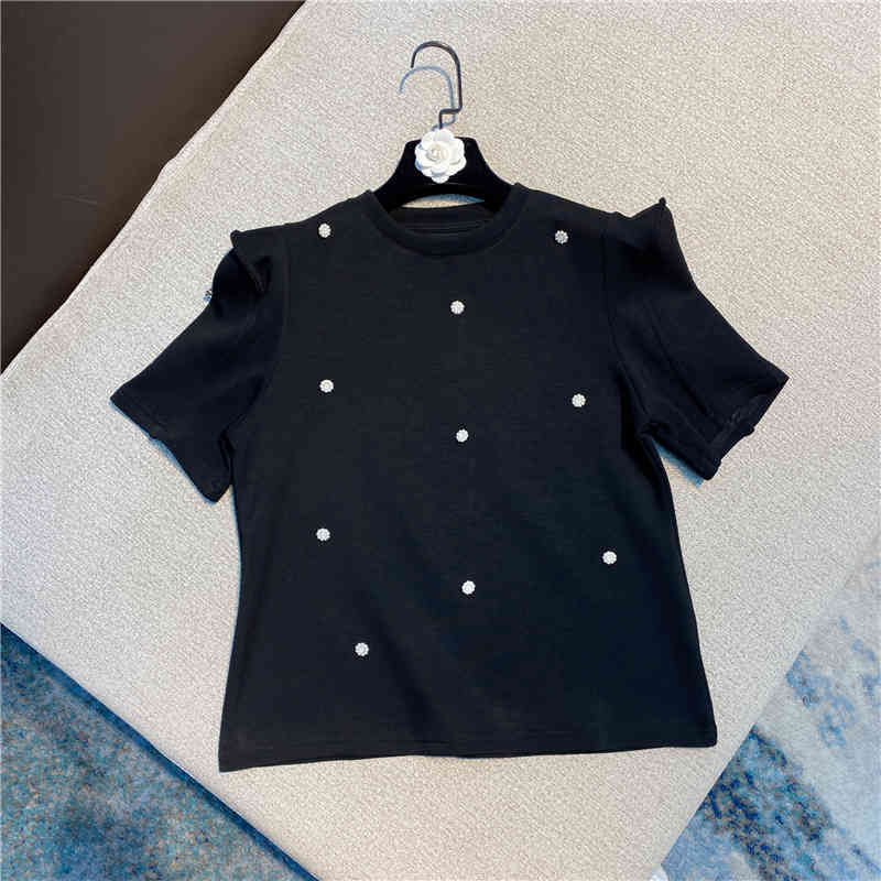 Women T-shirt Solid Color Round Neck Short Sleeve Fashion Spring Summer Ladies HR354 210525, Black
Women T-shirt Solid Color Round Neck Short Sleeve Fashion Spring Summer Ladies HR354 210525, Black