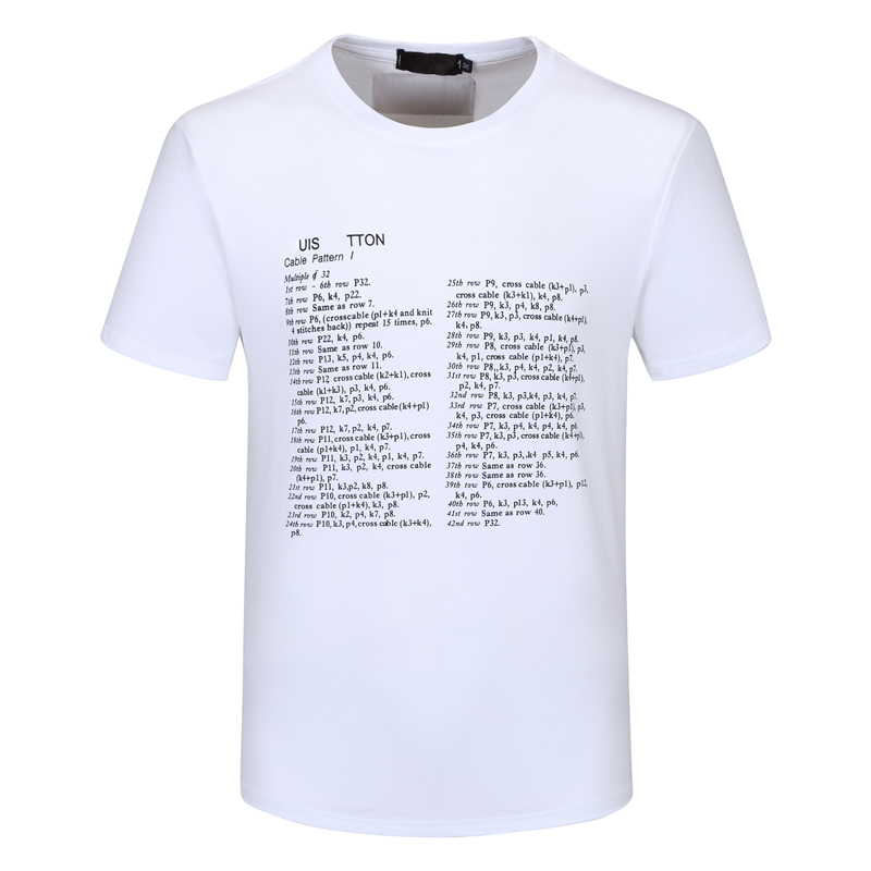 Fashion 21SS Mens T Shirt High Quality Men Women tShirts Couples Casual Short Sleeve Man Round Neck Tees 5 Colors -3XL w872, Additional charges
Fashion 21SS Mens T Shirt High Quality Men Women tShirts Couples Casual Short Sleeve Man Round Neck Tees 5 Colors -3XL w872, Additional charges