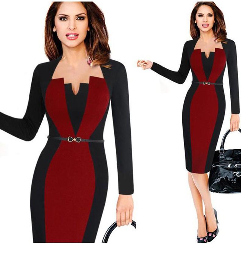 Casual Dresses European Style Autumn Women Fashion Patchwork Office Long Sleeve Pencil Dress Vintage High Waist Ol Elegant, Beige
Casual Dresses European Style Autumn Women Fashion Patchwork Office Long Sleeve Pencil Dress Vintage High Waist Ol Elegant, Beige