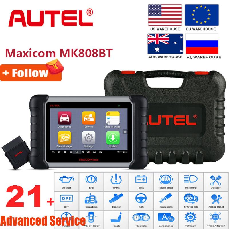 Code Readers & Scan Tools Autel MaxiCOM 808BT Diagnostic Tool Full System Scanner TPMS Programming Obd2 Professional
Code Readers & Scan Tools Autel MaxiCOM 808BT Diagnostic Tool Full System Scanner TPMS Programming Obd2 Professional