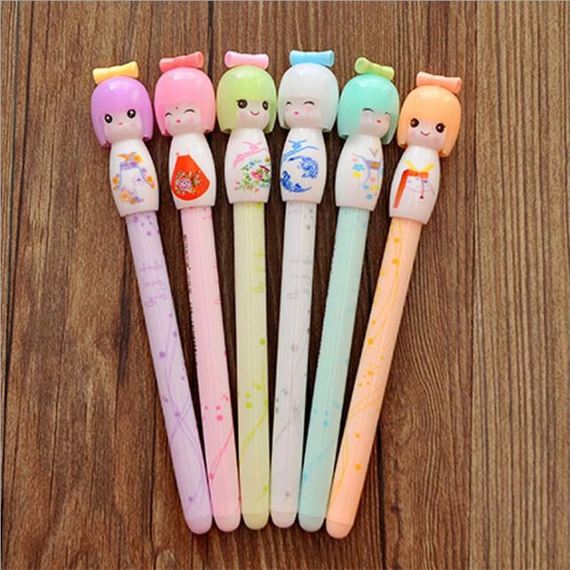 Hot!Wholesale Kimono Japanese Girl Doll Gel Pen Writing Signing Stationery Creative Gift School Office Supply
Hot!Wholesale Kimono Japanese Girl Doll Gel Pen Writing Signing Stationery Creative Gift School Office Supply