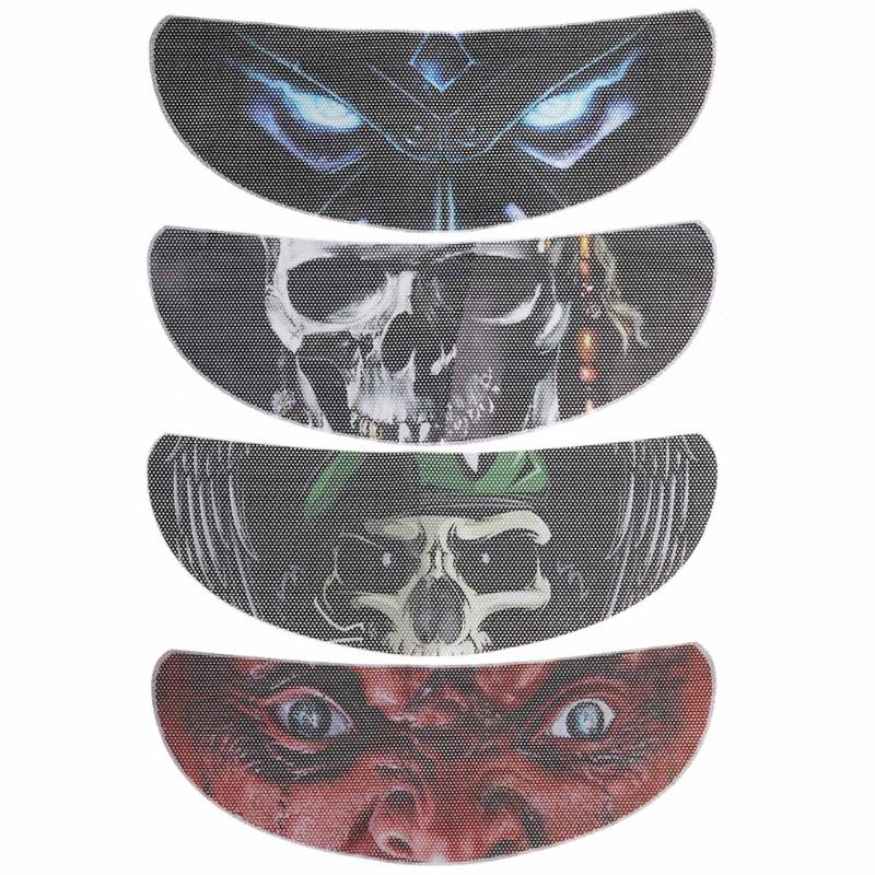 Motorcycle Helmets Removable Bike Helmet Visor Sticker Cool Decal 4 Style For Choice Racing Lens, Dark grey
Motorcycle Helmets Removable Bike Helmet Visor Sticker Cool Decal 4 Style For Choice Racing Lens, Dark grey