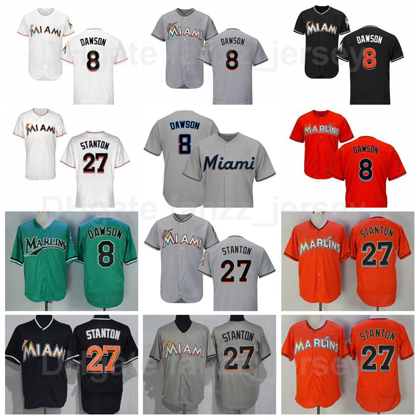 Men Vintage Baseball 27 Giancarlo Stanton Jersey Retro 8 Andre Dawson 35 Dontrelle Willis 24 Miguel Cabrera 10 Gary Sheffield Flexbase Black White Orange Retire
Men Vintage Baseball 27 Giancarlo Stanton Jersey Retro 8 Andre Dawson 35 Dontrelle Willis 24 Miguel Cabrera 10 Gary Sheffield Flexbase Black White Orange Retire