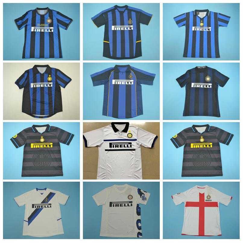 1990 1997 1998 1999 Inter Vinatge Milan Retro Soccer Jersey 9 RONALDO 22 MILITO 10 SNEIJDER 10 BAGGIO ZANETTI VIERI Football Shirt Kits, Black;yellow
1990 1997 1998 1999 Inter Vinatge Milan Retro Soccer Jersey 9 RONALDO 22 MILITO 10 SNEIJDER 10 BAGGIO ZANETTI VIERI Football Shirt Kits, Black;yellow