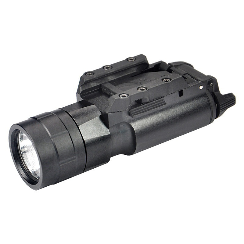 Tactical X300 X300U Flashlight Waterproof Light Pistol Gun Lanterna Rifle Picatinny Weaver Mount For Hunting, Bk
Tactical X300 X300U Flashlight Waterproof Light Pistol Gun Lanterna Rifle Picatinny Weaver Mount For Hunting, Bk