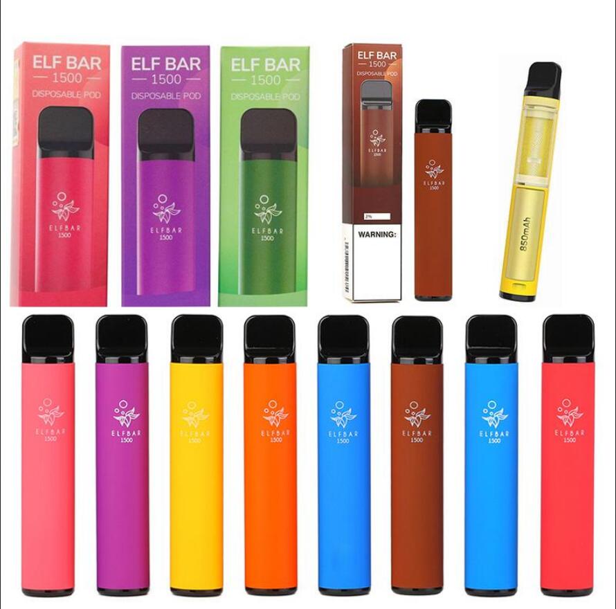 ELF BAR 1500 Puffs Disposable E cigarettes Vape Pen 4.8ml 2% Prefilled Cartridge Pod Device 850mAh Battey elfbar geekbar bang puff xxl Gunnpod
ELF BAR 1500 Puffs Disposable E cigarettes Vape Pen 4.8ml 2% Prefilled Cartridge Pod Device 850mAh Battey elfbar geekbar bang puff xxl Gunnpod