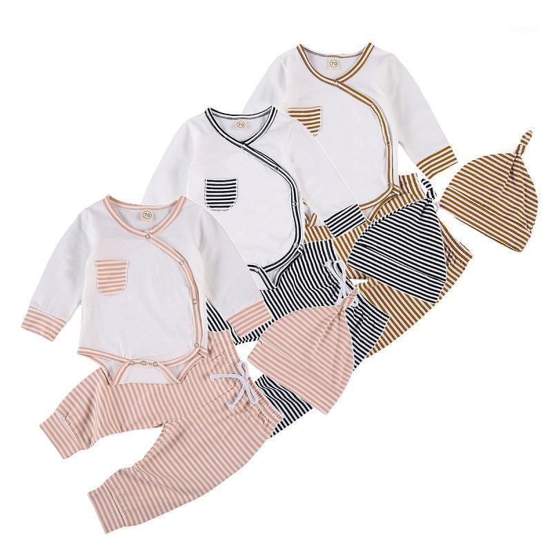 Clothing Sets Mubineo 0-18M Born Baby Boy Girl Long Sleeve Cotton Bodysuit Tops Striped Pant Hat 3PCS Set, White
Clothing Sets Mubineo 0-18M Born Baby Boy Girl Long Sleeve Cotton Bodysuit Tops Striped Pant Hat 3PCS Set, White
