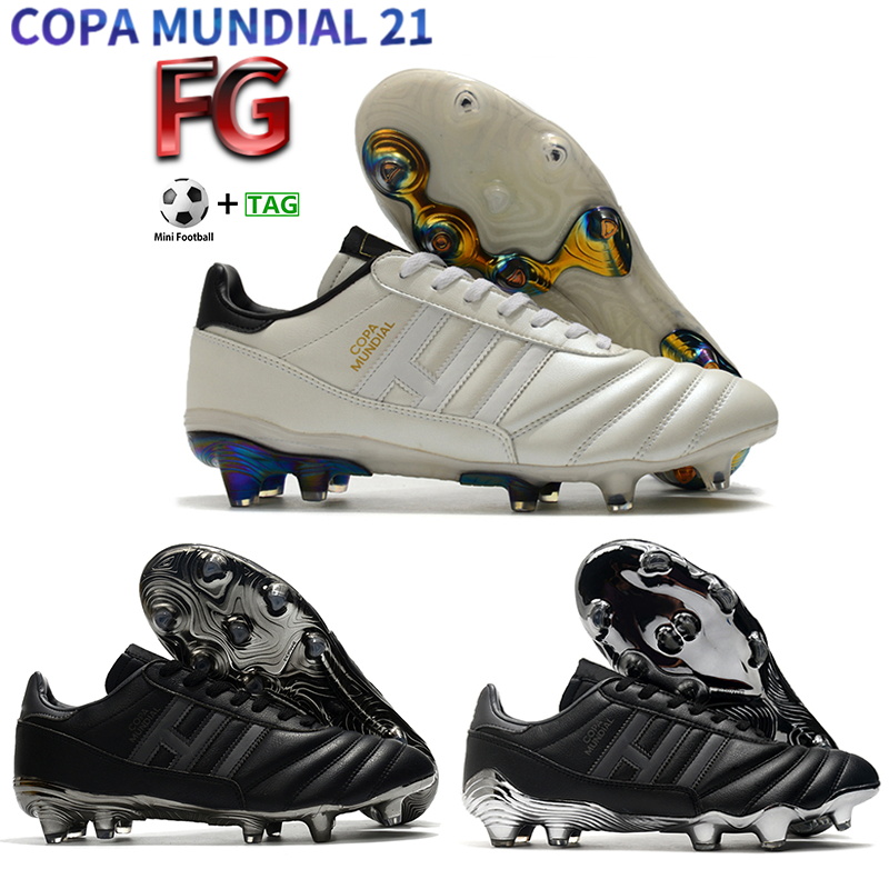 COPA Mundial 21 FG mens soccer cleats football shoes black white silver elastic durable soft warm classic designer men sportss neakers, Bubble wrap packaging
COPA Mundial 21 FG mens soccer cleats football shoes black white silver elastic durable soft warm classic designer men sportss neakers, Bubble wrap packaging