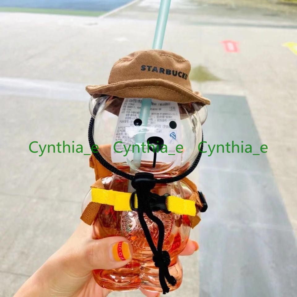 2021 Starbucks Limited Edition Mugs 420ML Summer Camping Bear Glass Straw Cup, As show
2021 Starbucks Limited Edition Mugs 420ML Summer Camping Bear Glass Straw Cup, As show