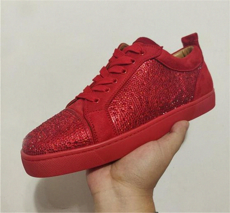 2021 Red Bottom Low Cut Spikes Flats Casual Shoes Black Blue Suede Silver Diamond High Quality Men Women Sneakers With Box Dust Bag 170o#
2021 Red Bottom Low Cut Spikes Flats Casual Shoes Black Blue Suede Silver Diamond High Quality Men Women Sneakers With Box Dust Bag 170o#