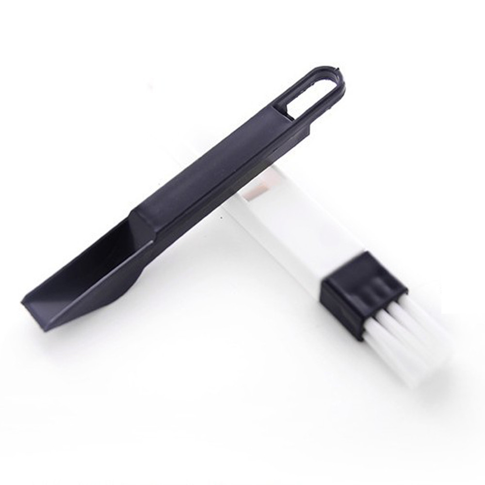 18.5cm multifunctional slot brush window cleaning tool of the computer kitchen brush pp+ nylon wool