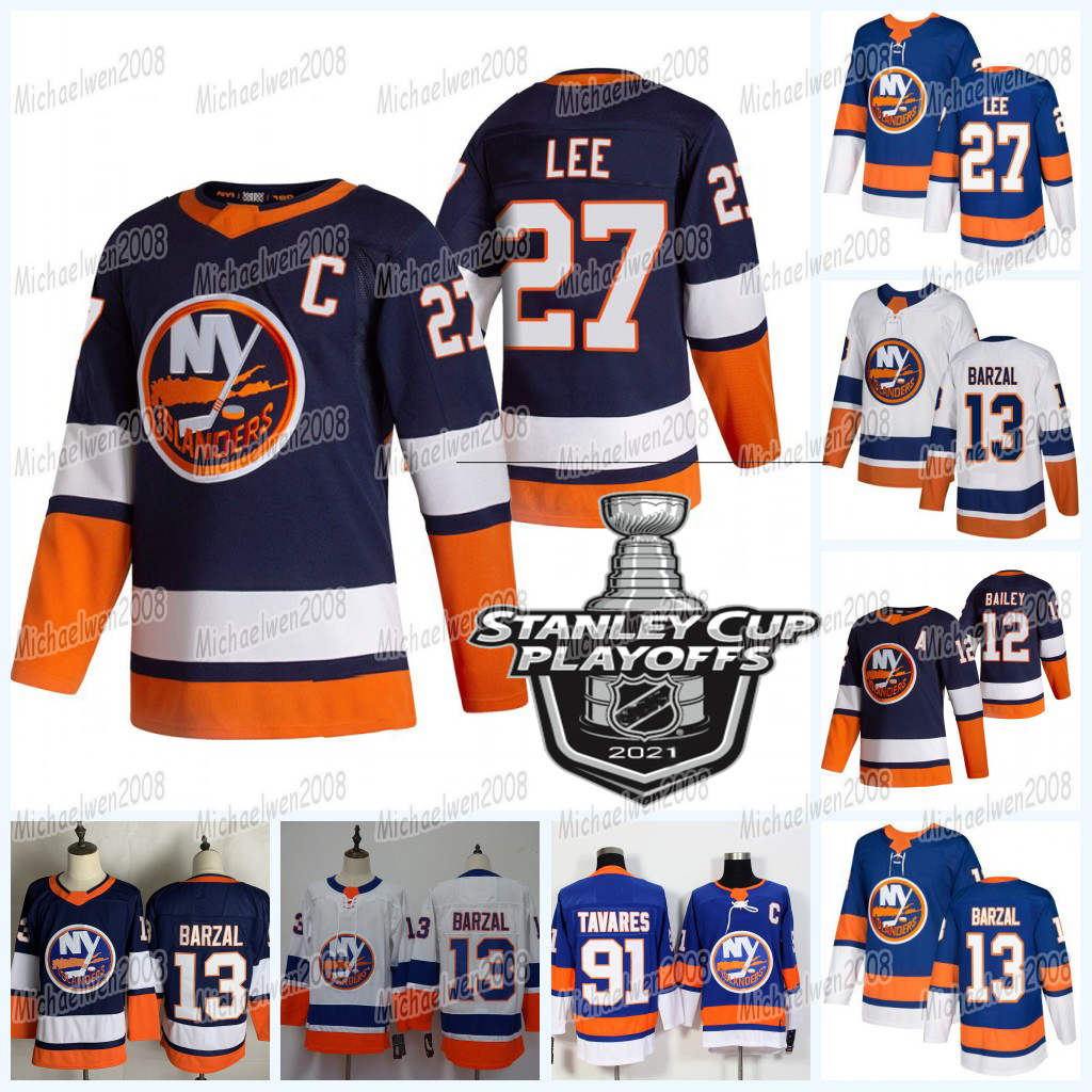 New York Islanders 2021 Stanley Cup Playoffs jersey Mathew Barzal Austin Czarnik Anders Lee Brock Nelson Travis Zajac Matt Martin Kyle Palmi, Black;red
New York Islanders 2021 Stanley Cup Playoffs jersey Mathew Barzal Austin Czarnik Anders Lee Brock Nelson Travis Zajac Matt Martin Kyle Palmi, Black;red