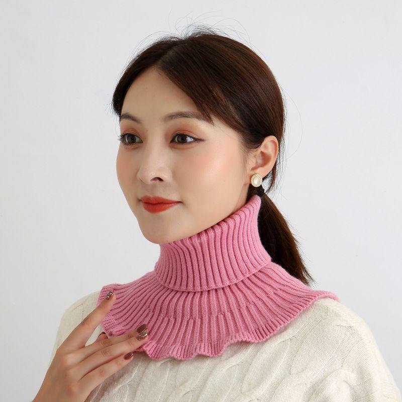 Scarves Winter False Collar Bib Neck Scarf Knitted Men Women Neckerchief Soft Solid Outdoor Thicken Protector
Scarves Winter False Collar Bib Neck Scarf Knitted Men Women Neckerchief Soft Solid Outdoor Thicken Protector