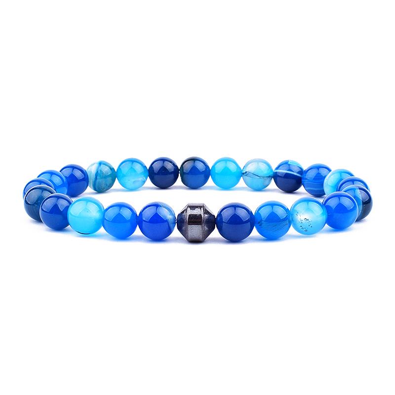Beaded, Strands Striped Agates Hematite Bead Bracelet Women Natural Stone Magnetic Bracelets Men Couples Health Care Jewelry Gift Pulsera Ho
Beaded, Strands Striped Agates Hematite Bead Bracelet Women Natural Stone Magnetic Bracelets Men Couples Health Care Jewelry Gift Pulsera Ho