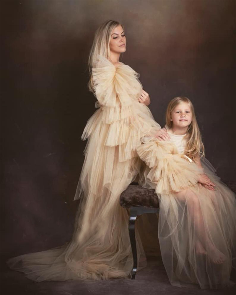Sexy Plus Size Pregnant Ladies Maternity Sleepwear Dress Ruffle Nightgowns For Photoshoot Lingerie Bathrobe Nightwear Baby Shower
