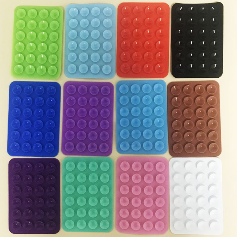 Universal Cell Phone Suction Mat 24 Sucker Holder Silicone Case Keep Pad Everything in One Place, Mixed color
Universal Cell Phone Suction Mat 24 Sucker Holder Silicone Case Keep Pad Everything in One Place, Mixed color
