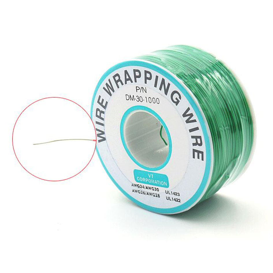 Colourful 250 Meter Circuit Board PCB Jump Line Copper Fly OK Wire Wrapping Wire Wholesale