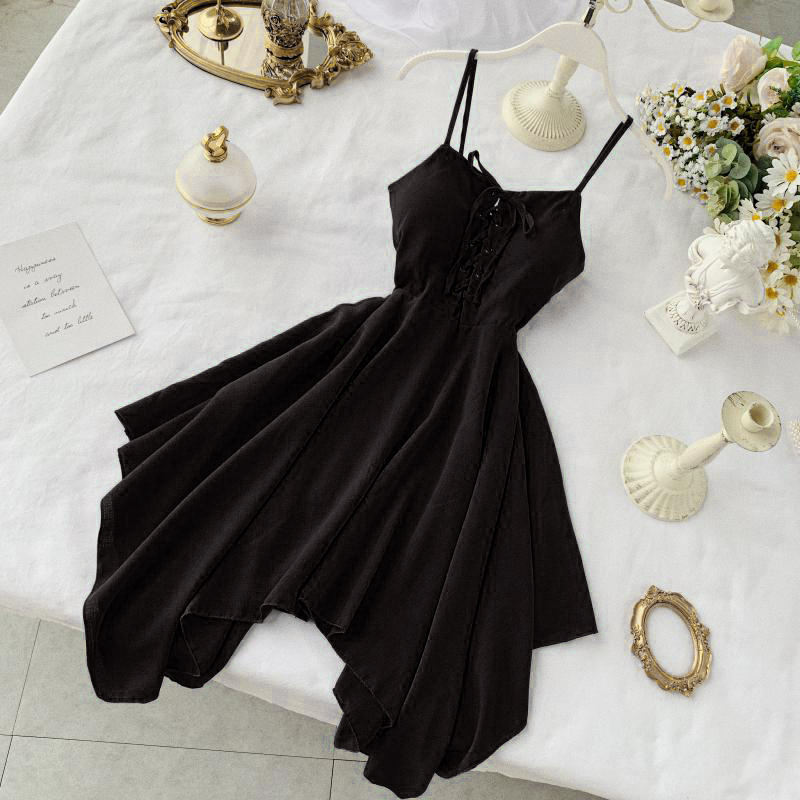 2021fmfssom 2021 women spaghetti strap dresses summer female v neck sleeveless high waist dress ladys sash tie up dress, Black;gray
2021fmfssom 2021 women spaghetti strap dresses summer female v neck sleeveless high waist dress ladys sash tie up dress, Black;gray